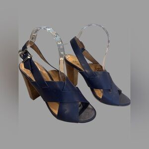 heeled peep toes